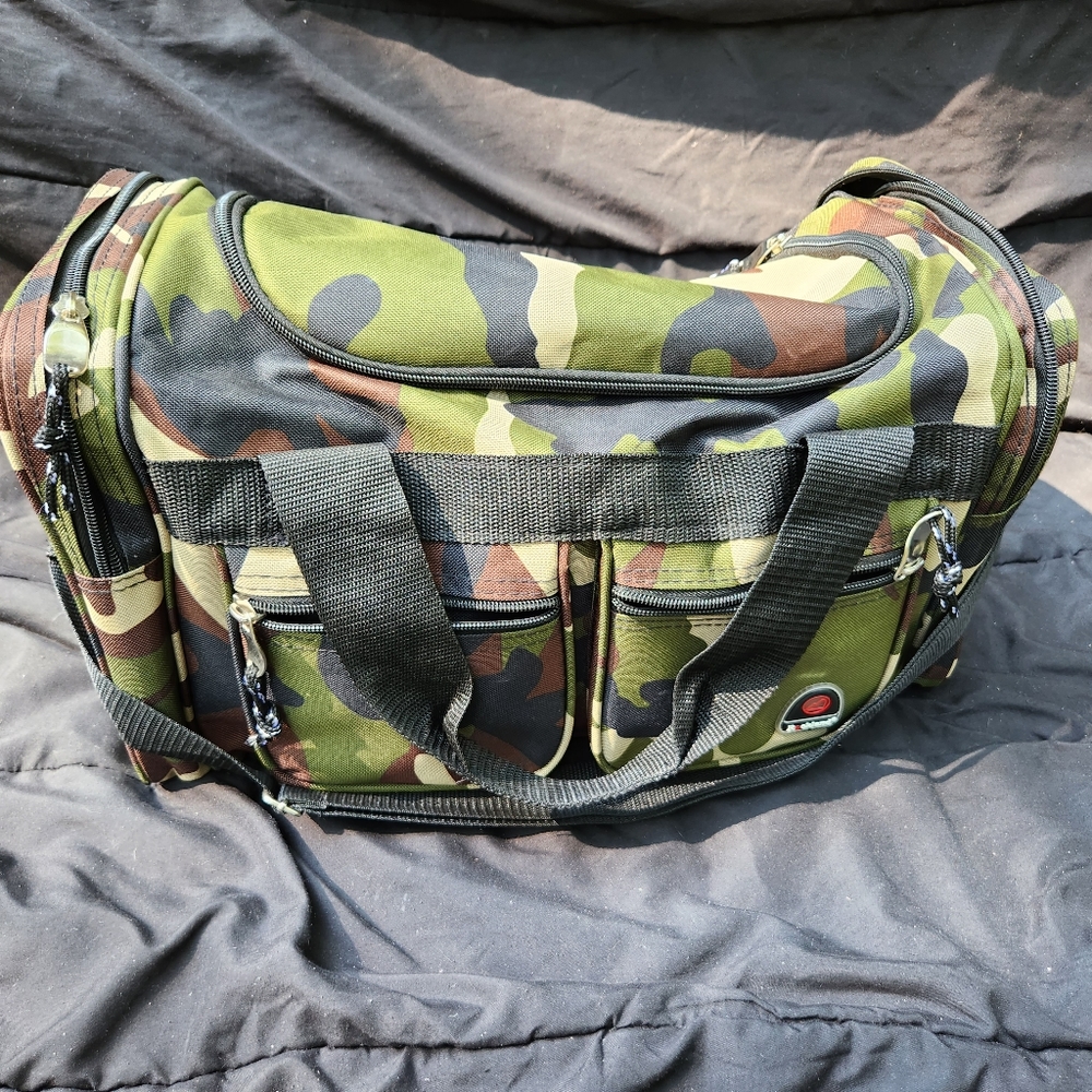 Camo Duffel Bag
